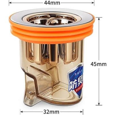 1 Stuks Afvoerputje Kern Wc Deodorant Anti-geur Aftapkraan Badkamer Wc Riool Accessoires 1pc orange