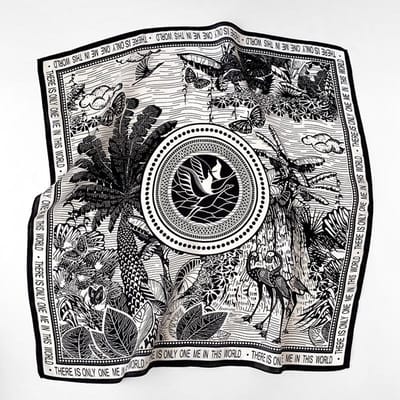 Print 70cm Zijde Satijn Zakdoek Vrouwen Luxe Ontwerp Nekdas Sjaal Vrouwelijke Haar Handpols Foulard Sjaal Hijab Bandana gray