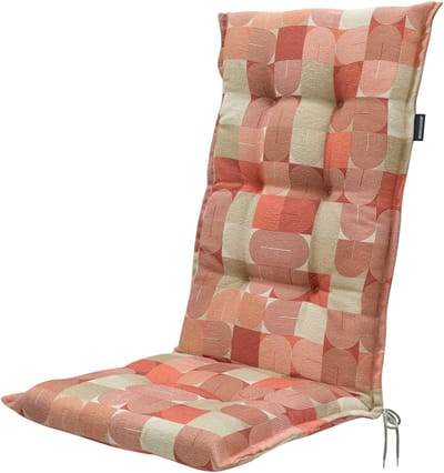 Kussen hoge rug ca.123x50cm Outdoor WR Jacky terra