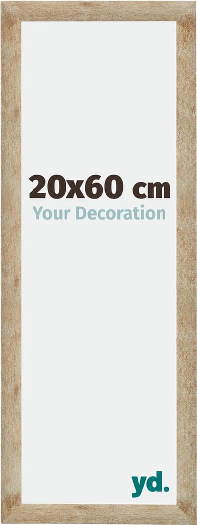 Your Decoration - Fotolijst 20x60 cm - MDF - Goud - Catania