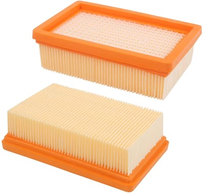 Dailygoods- Filters 99,9% filtratie - Compatibel met Kärcher MV4/MV5/MV6 - Stofzuigerfilter - Hoogwaardig - Vermindert allergenen