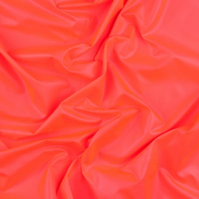 Waterafstotende voeringstof - 147cm breed - Neon oranje - 10 meter