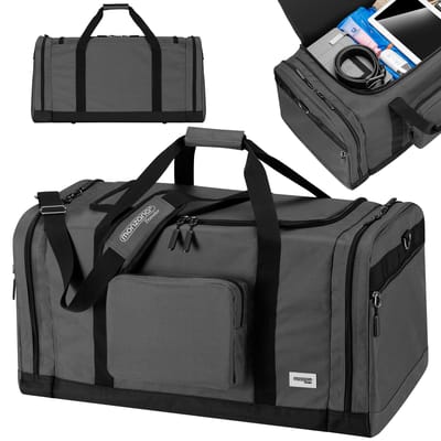 Monzana Reistas - Schouderriem 90L 70x35x35cm – Zwart