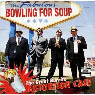 CD BOWLING FOR SOUP - The Great Burrito Extortion Case 88697001982 Jive 2006 VS Rock Gebruikt white
