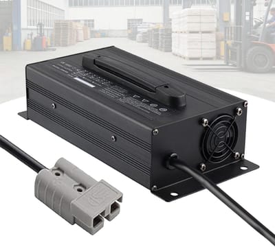 Acculader - Druppellader Slim - Voertuigen Opladen - 3-Fasen Laadtechnologie - 24V 30A - Zwart