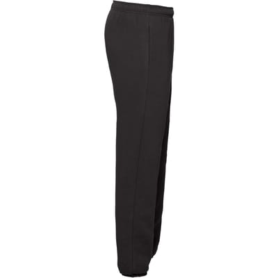 Fruit of the Loom Heren Premium Joggingbroek met elastische manchetten (Zwart)