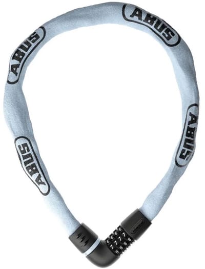 Fietsslot ABUS Kettingslot - Tresor 6807C - Security level 7 - blauw - 110 cm - Geschikt voor elektrische fietsen en stadsfietsen