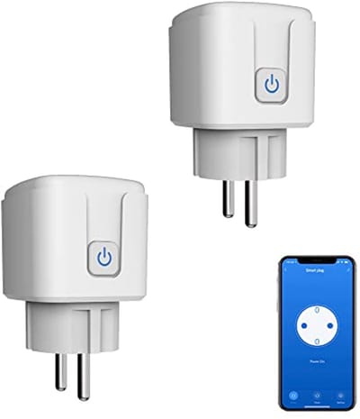 Slimme WiFi Stekker met Timer, App Controle, en Energie Monitor