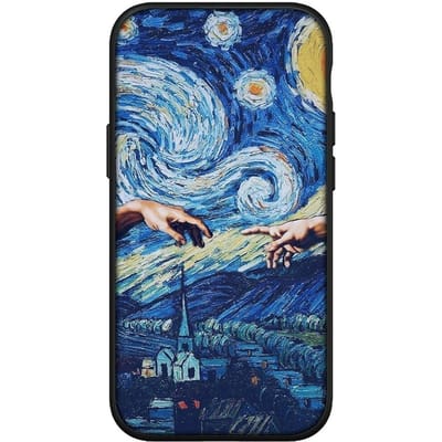 Hoesje voor iPhone 16 15 14 Xiaomi Redmi Note 13 12 11 Pro Max X 10 8 9 XR Samsung Galaxy S24 S23 A05 OPPO Huawei Sterrennacht Van Gogh Kunst Telefoonhoesje for iPhone 16 Plus