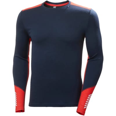 Onderhemd van merinoswol met ronde hals Helly Hansen Lifa