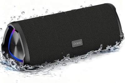 Draagbare Bluetooth Speaker met 24 Uur Speeltijd en IPX6 Waterdicht