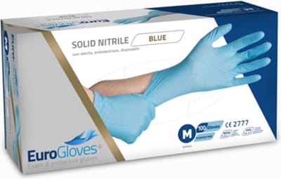 Extra dikke Handschoenen maat L | Huishoud handschoenen – Schoonmaak - Medische handschoenen – Berscherming – Gloves | 100 stuks – Niet steriel – Poedervrij | EHBO -BHV – Veiligheid | Eurogloves | De Veiligheids-winkel