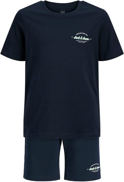 Jack & Jones Shirt & Short Heren - Maat 140