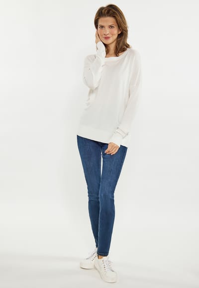 usha Jumper Dames wit