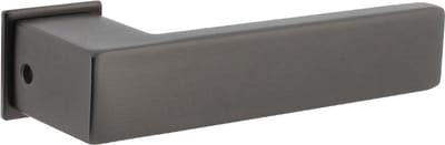 Intersteel Deurkruk Amsterdam met minimalistische rozet antracietgrijs