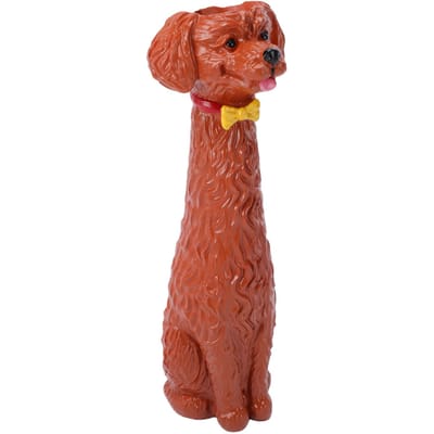 Vase Chien Original Vase à Fleurs Chien Fantaisiste Sculpture en Résine pour Jardin Cour Patio Décoration de Maison