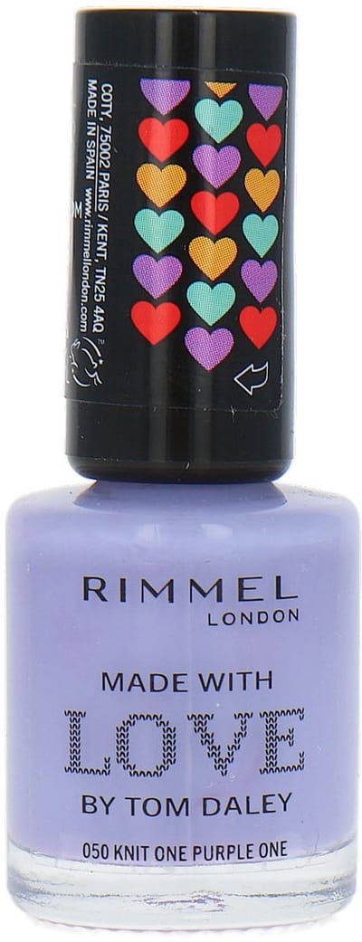 Rimmel Made With Love By Tom Daley Nagellak - 050 Knit One Purple One