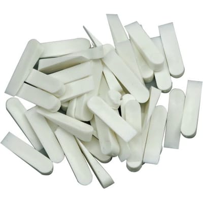Vorel - Grote Tegelwiggen - 37 x 7mm - 50 stuks - Kunststof