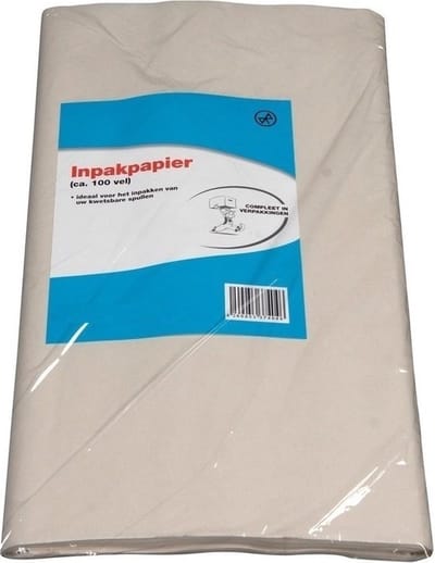 500x vellen verhuis inpakpapier - 50 x 75 cm - verhuizen - beschermt tegen krassen en breuk