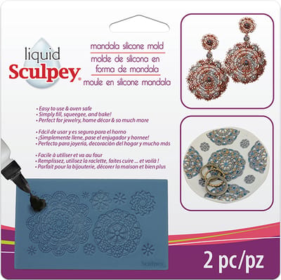 Boetseermal mandale - Sculpey