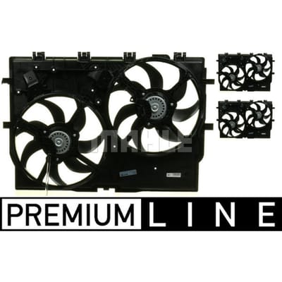 Koelventilatorwiel, motorkoeling MAHLE CFF 192 000P