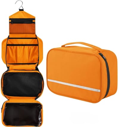 Famanu - Hangende Travel Toilettas, Waterdichte Opvouwbare Draagbare Cosmetische Tas, Waszak voor Mannen en Vrouwen