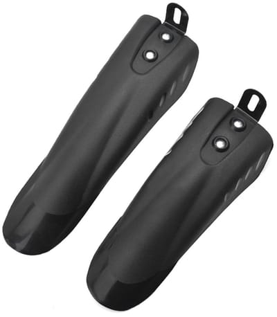 Dailygoods- Spatborden Universele Verstelbare Lengte - Fiets Spatbord - Spatborden Voor 12-20 Inch - PVC Materiaal - Eenvoudige Installatie - Optimale Bescherming - Fietsspatbord