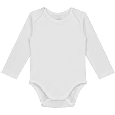 Prénatal basis romper White 50/56 unisex