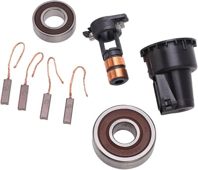 Reparatieset voor Alternator met Slipringen, Borstels en Lagerset - Vervanging voor Bosch 0124515010 en 230090