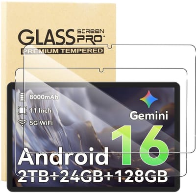 Dailygoods- Displaybeschermfolie 2 stuks - Gehard Glas - Krasbestendig - Ultra HD - Perfecte Bedekking - Eenvoudig te Reinigen - Screenprotector