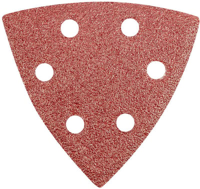 Schuurpapier DELTA K240 96x96x96mm, 5 stuks verpakking, Velcro