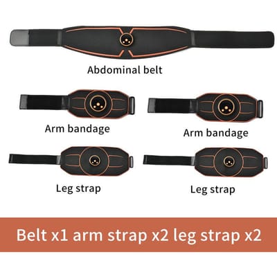 EMS Spierstimulator Buiklichaam Afslankriem Elektrische Smart ABS Trainer Arm Been Taille Gewichtsverlies Fitness Trillingsriem