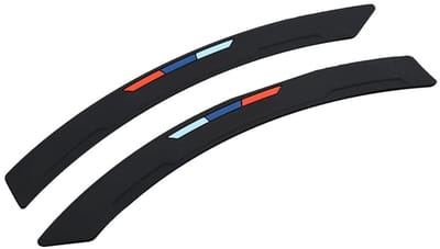 Dailygoods- Wielrandstrip Zwart - Auto Fender Trim - Rubber Beschermstrip - Decoratie - Geschikt voor Meeste Voertuigen - Afmetingen 40.0*3.6*0.6CM - Fender Flare