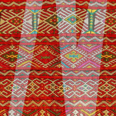Fotobehang CarpetPattern1 DD117365 A.S. Création Atelier 47 | Fotobehang online webshop