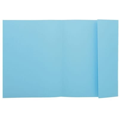 Exacompta SUPER 210 - Pak van 50 dossiermappen met 1 klep - 24x32cm - Lichtblauw - 339006E