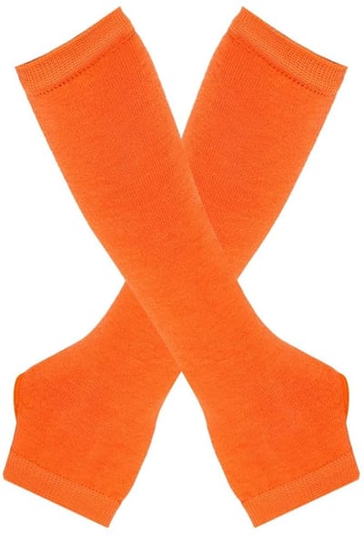 Dailygoods- Vingerloze Handschoenen Lange - Armwarmers - Polswarmers - Winter - Dames - Zacht Materiaal - 31 cm Lang