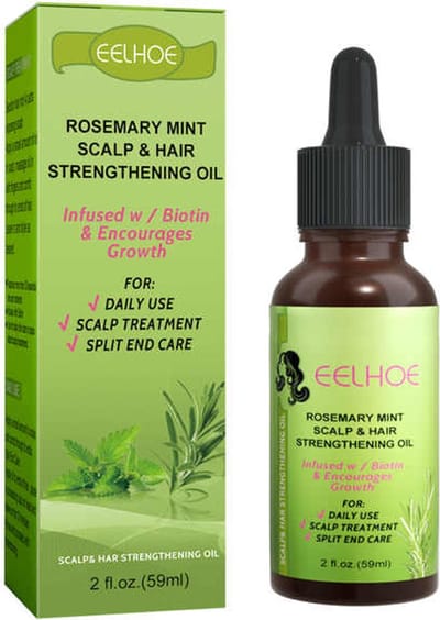Rosemary oil-Rozemarijn olie voor in het haar-Rosemary oil Hairgrowth-100% natuurlijk-Haargroei-Haarserum-Haaroilie-Tegen haar uitval-beschadigd en droog haar