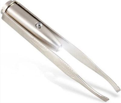 *** Pincet LED Licht lamp - Wenkbrauw Trimmer Epilator Met LED verlichting - Epileren Met Lamp van Heble® ***