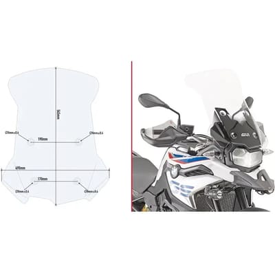 Motorfietsbel Givi Bmw F 850 Gs (2018 À 2021)