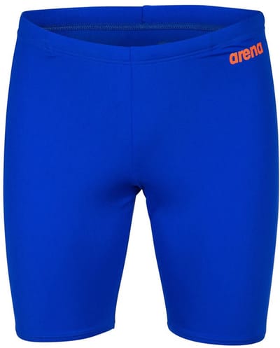 Arena Heren Zwemjammer Team Solid Neonblauw Team Oranje