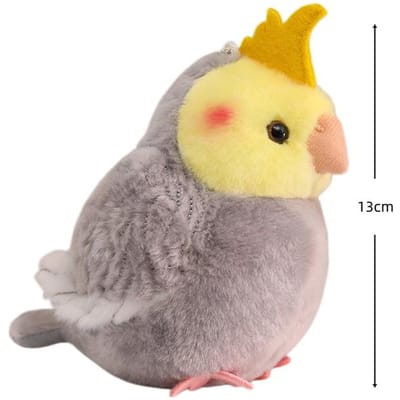 Schattige Kaketoe Papegaai Pluche Speelgoed Hoge Trouw Levensgetrouw Gevuld Vogel Simulatie Mus Mees Pop Voor Kinderen Dierlijke Cadeaus