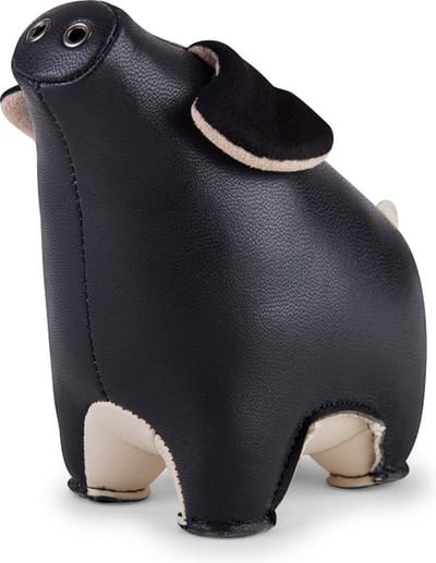 Zuny Pig-Zwart-Paperweight
