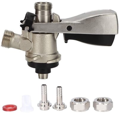 Allecto - Bier Keg Coupler - Rvs Kegerator Tap - Voor Thuisbrouwerij