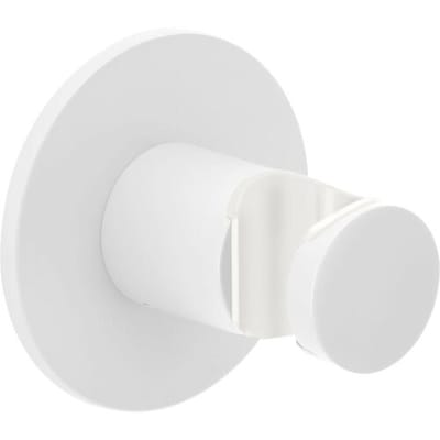 Herzbach DEEP WHITE wall bracket seven round 23.994100.1.07