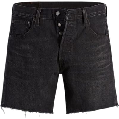 Levi's 501 Denim Short Black Size: W28L7 | Denim Shorts Outlet | Heren | Zwart