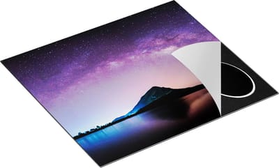 Chefcare Inductie Beschermer Melkweg bij een Berg in Thailand - 60x50 cm - Afdekplaat Inductie - Kookplaat Beschermer - Inductie Mat