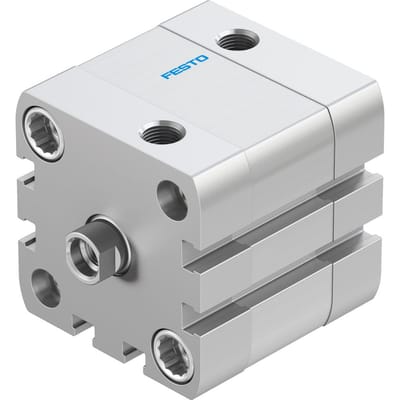 Festo Compacte Cilinder 40mm Boring 10mm Slag ISO 21287 Dubbelwerkend - 536300 - P2BMU