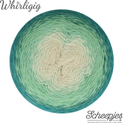 Scheepjes Whirligig 450 gr - 214 Sapphire to jade