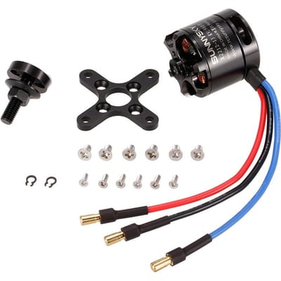 Moteur sans balais SUNNYSKY X2212 980KV II 2-4S pour avion RC à voilure fixe !