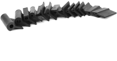 MTTproducts- Schuurblok 14 Stuks - Flexibel Schuurblokje - Rubber Schuurpapier - Voor Houtbewerking - Slijpen/Polijsten - Duurzaam en Veelzijdig - Schuurhulpmiddel